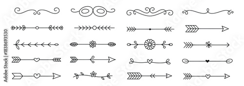 Ornamental Text Divider, a high-quality vector series featuring intricate curls, swirls, and elegant borders suitable for page decoration