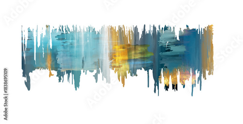 Abstract oil painting .Textured vector background. Hand-drawn oil painting. Abstract art vector background. Fragment of artwork. Modern art. Colorful textured canvas.