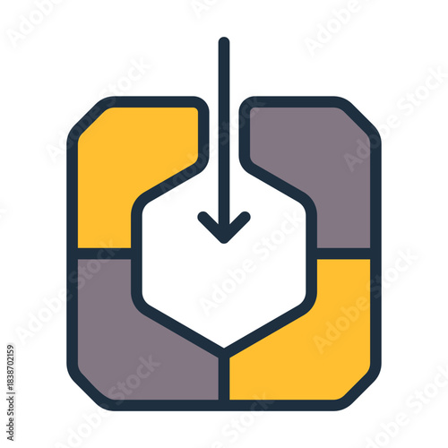 Molding Icon - Lineal Color