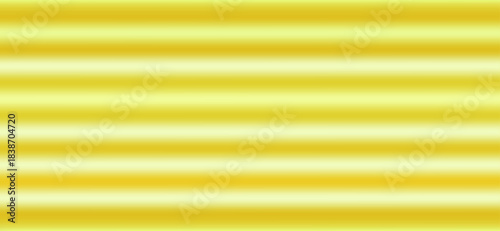 Yellow Horizontal Striped Abstract Background