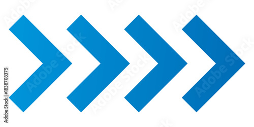 Abstract orange red thin gradient arrows vector icon representing direction progress speed movement navigation technology fast modern design chevron layout digital interface transition isolated.