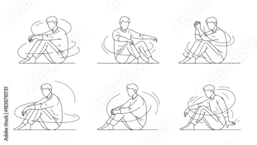 Relaxed Woman Practicing Yoga Poses for Mindfulness and Flexibility in a Calm Studio Setting