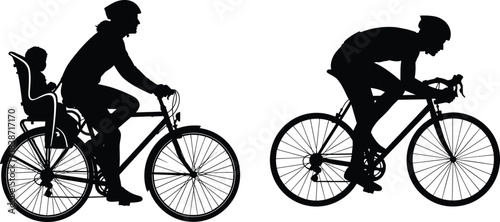 A vintage bicycle with a rustic wicker basket parked near an old stone and brick wall, evoking European travel, leisure, and a classic eco-friendly urban lifestyle.