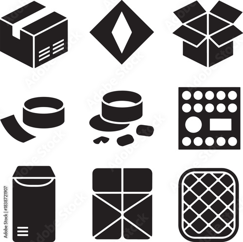 Shipping Box Packaging Package Delivery Sealed Container Parcel and Product Protection