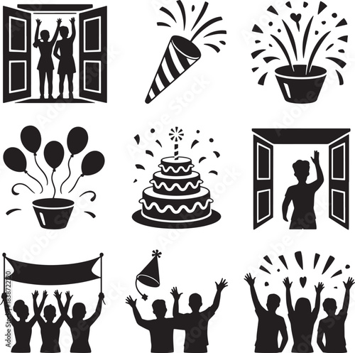 Unpacked Box Packaging Package Open Container with Lid and Cardboard Storage Solution