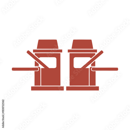 Two Identical Red Mechanical Jacks With Levers On A Black Background Industrial Equipment For Lifting Heavy Objects Symmetry Arrangement