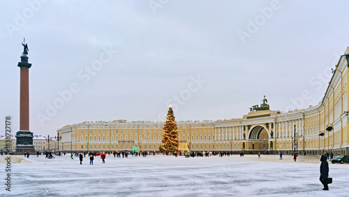 Obraz na płótnie Palace Square in St