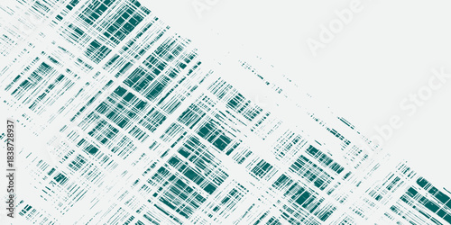 Abstract Blue and Green Brush Texture Background with Halftone and Glowing Light Effects. Sport Background with Grunge Style. Scratch and Texture