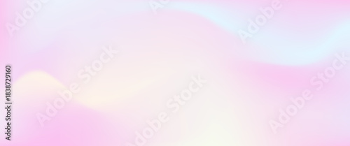 Abstract soft cloud background in pastel colorful gradient.