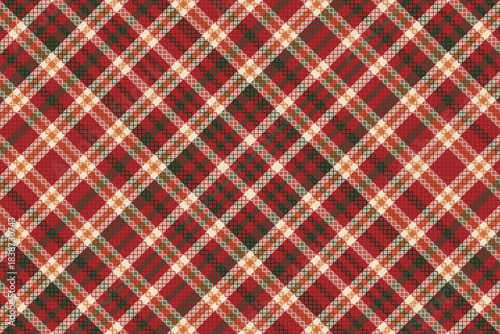 Tartan plaid pattern with texture.
