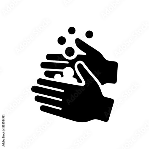 Hands Lathering With Soap Icon