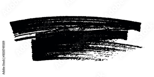 Brush paint stroke texture swatch Hand painted background Ink scribble dab clipart Paint smudge for tags and stamps design