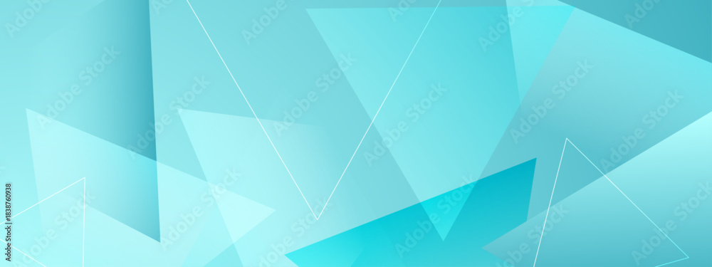 Fototapeta premium abstract overlapping geometric background with gradient shapes