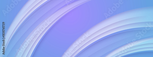 A smooth blend gradient color curves creates an abstract, modern background