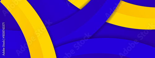 Abstract Dynamic Stylish Curved Background with Gradient Style