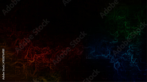 Abstract blue and digital digital background with alpha featuring a fiery orange explosion of heat and burning red flames against a black texture design for a powerful energy pattern