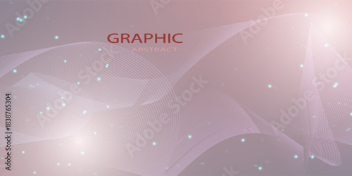 2d illustration abstract technology background concept VECTOR 10
