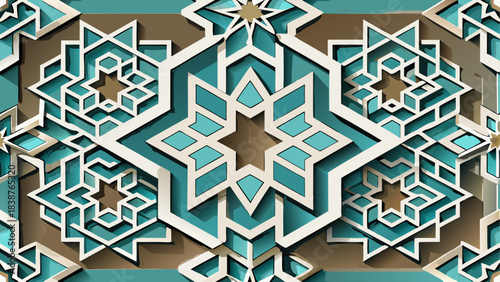 Kaaba in Mecca Illustration – Islamic Holy Site with Grand Mosque