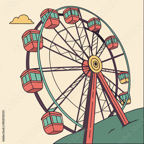 Time Warp Ferris Wheel 1