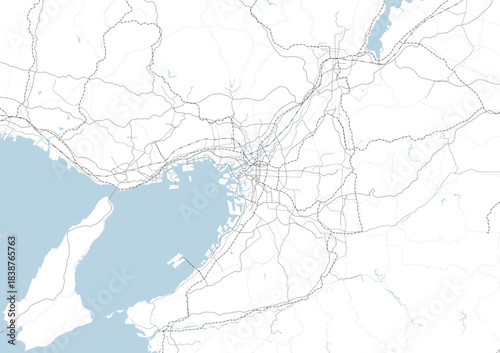 日本の京阪神を中心としたシンプルなロードマップ