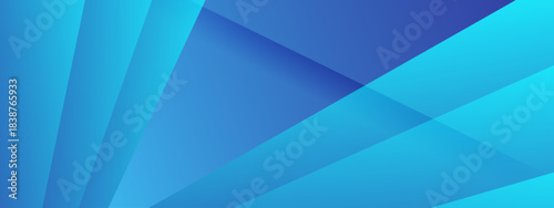 Simple blue gradient geometric layered on abstract background