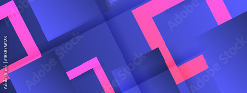 Stylish geometric abstract shapes background