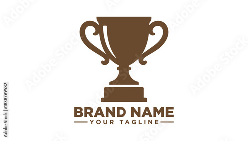 Celebratory Trophy Animation A Stunning Visual for Thanks Giving with Animated Text