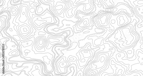 circles background. Topographic map Patterns, Topographic map and place for texture. Abstract topographic contours map background. Topography lines.