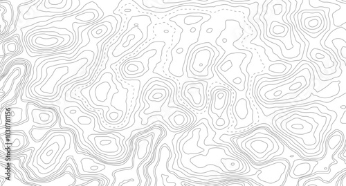 Abstract topographic contours map background. Topography lines, Topographic map Patterns, Topographic map and place for texture. 