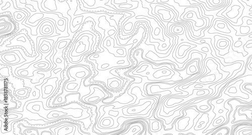 Abstract topographic contours map background. Topography lines, circles background. Topographic map Patterns, Topographic map and place for texture.