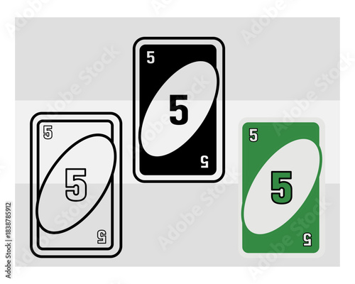 Card Game, Game Night, Family Party Game, Playing Card Game, Family Board Game, Silhouette, Cards Fun Game, Outline, Clipart,