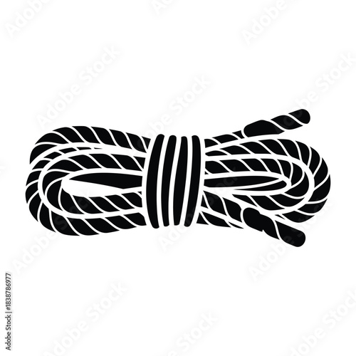 Rope bundle for climbing or functional fitness training