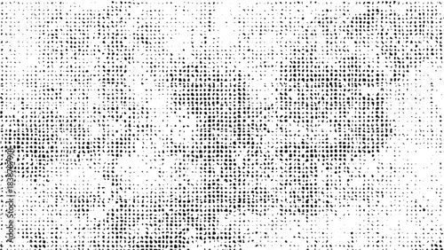 Vintage grunge distressed texture with dotted pattern and worn surface ideal for old newspaper style backgrounds