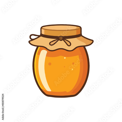 Golden sweetness preserved in jar artisanal honey homemade treat natural sweetener nectarous