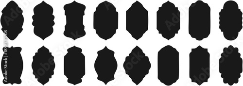 slamic window shapes, muslim ...