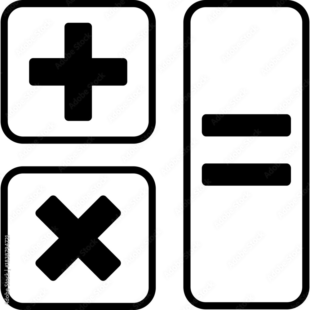 Obraz premium Calculator 