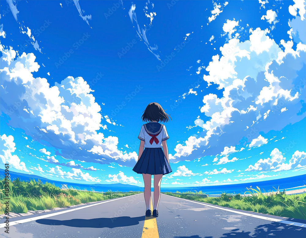 【あお空中　12/14AMまで】 青空について考える