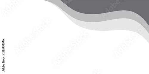 Photos Soft Gray Abstract Wave Background With Curved Shapes For Design Projects
