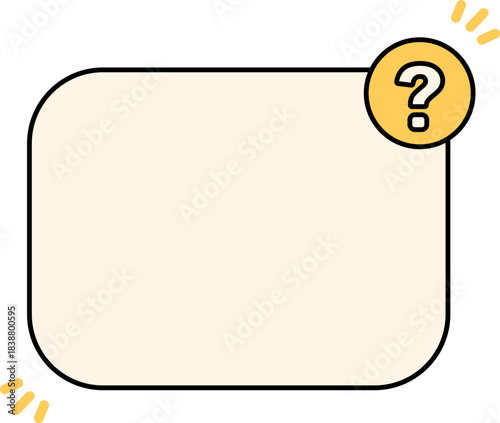 Question Mark Text Box