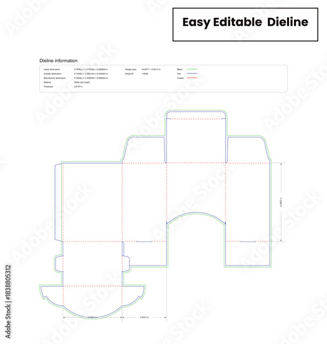 tuck top gravity feed box dieline template box dieline die lines packaging custom dieline  box cardboard box dieline pizza box dieline printable product packaging layout,
