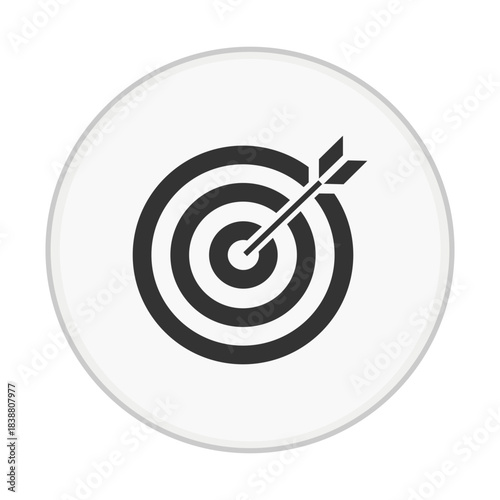 Target Dartboard Goal Icon