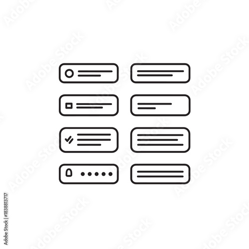 Feedback Form line art enhances communication with your audience