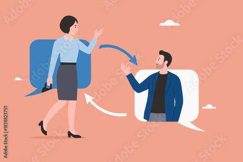 immediate feedback, employee feedback for discussion or communication, build cohesiveness in team collaboration, Employees and co-workers communicate directly to discuss work