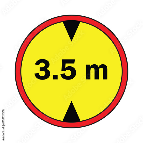 width and height of the vehicle