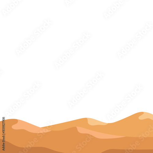 Sand Landscape Illustration