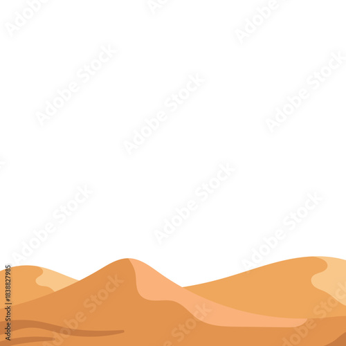 Sand Landscape Illustration