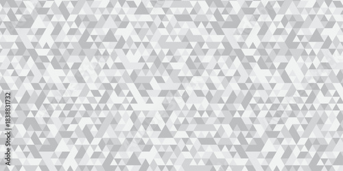 abstract geometric white and gray low polygon triangle vector paper wallpaper origami background. gradient grid creative digital business triangular low textile design.	
