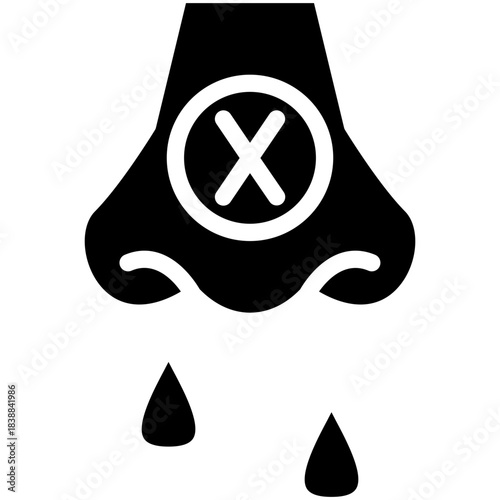 Nasal Congestion Icon