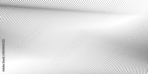 Vector Illustration of the gray pattern of lines abstract background. eps10