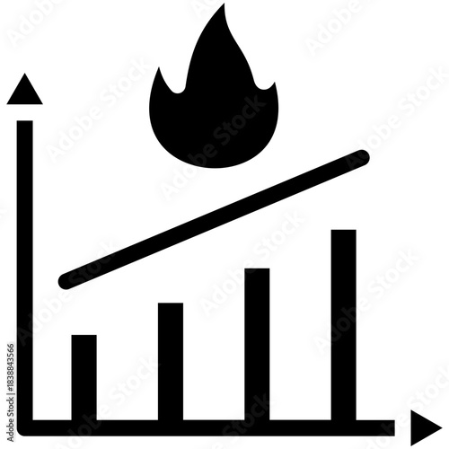 Burnup Chart Icon